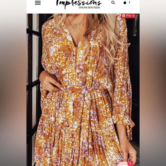 Impressions Boutique dress - Picture 3 of 5